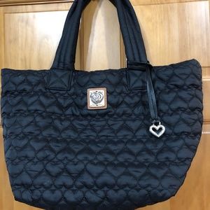 Brighton quilted bag/purse in Black